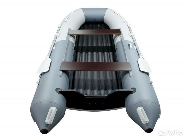 Лодка пвх Gladiator E330S светло/темно-серый