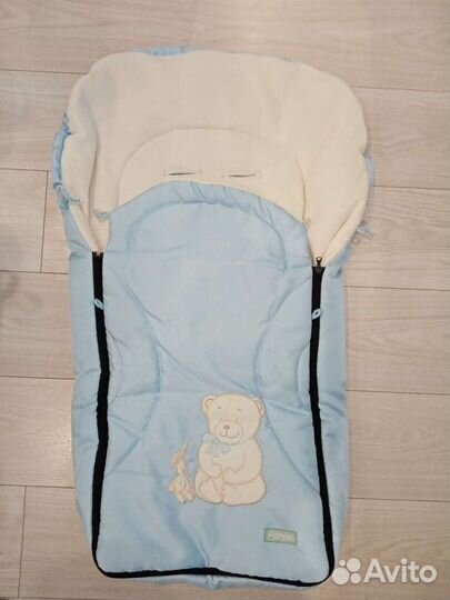 Зимний конверт в коляску