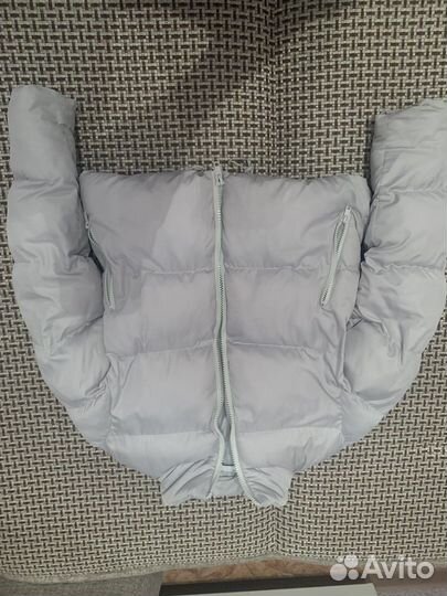 Пуховик ASOS серый