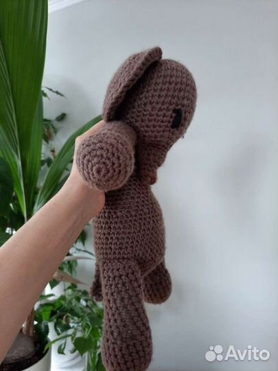 Слон вязаный Новая игрушка для детей