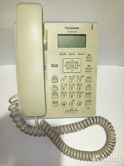 IP телефон Panasonic KX-HDV130RU