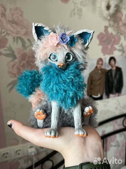 Авторская кукла ручной работы Лисичка Митте