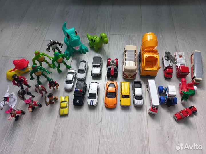 Машинки пакетом