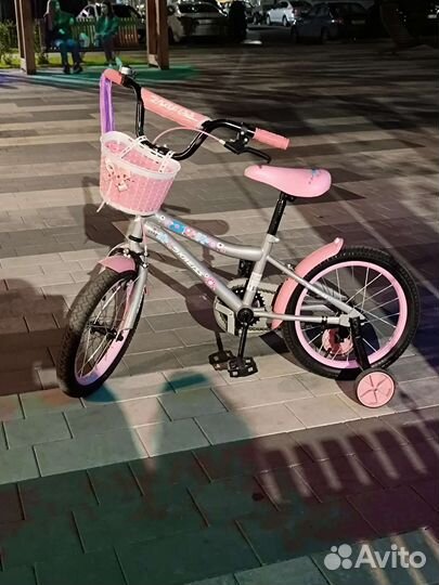 Детский велосипед для девочки до 5 лет