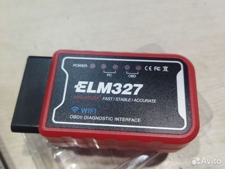 Elm327 obd2 сканер WiFi 1.5