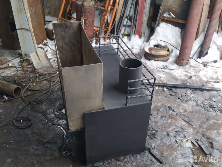 Печь на три помещения