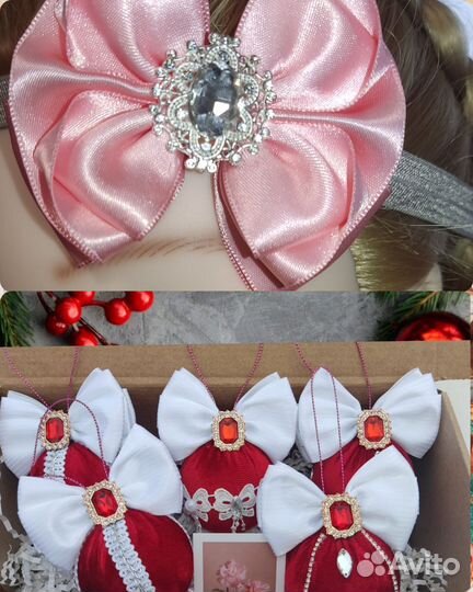 Бантики для волос