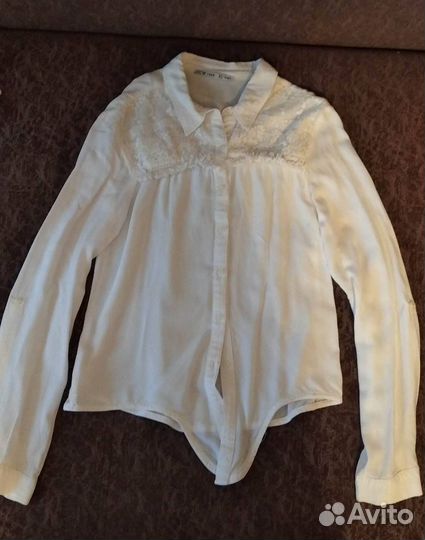 Блузки белые 4шт