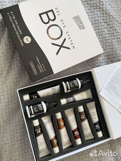 Набор бровиста bronsun Набор гель-красок