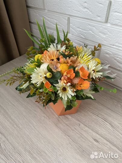 Букет композиция ко Дню учителя осенняя