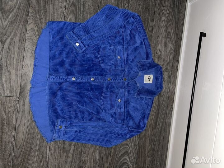 Вельветовая куртка zara