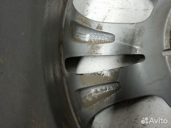 Диск колеса литой Hyundai Elantra 6 R16