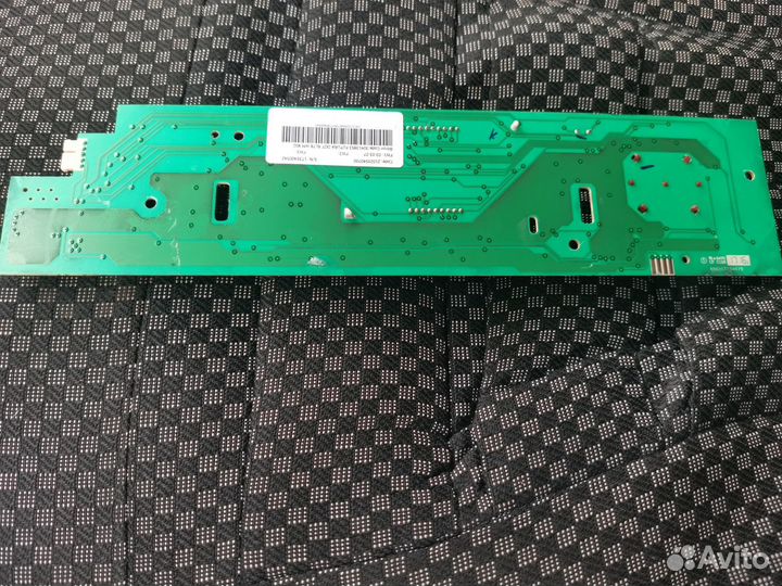 Плата индикации стиральной машинки