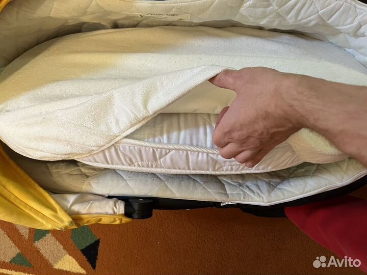 Коляска 3 в 1 camarelo sevilla