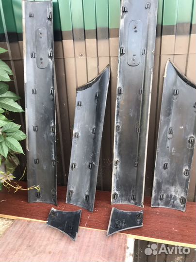 Молдинги накладки на Шевроле Нива 2004 г