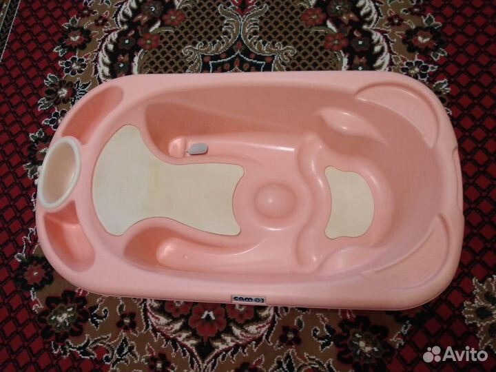 Детская ванночка Cam для купания с горкой