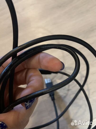 Кабель AWM 2725 usb