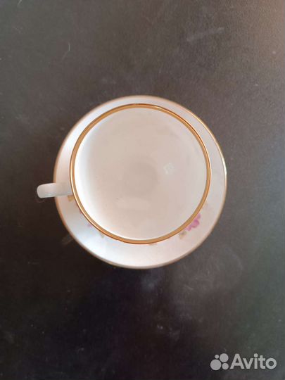 Кофейная пара лфз костяной фарфор