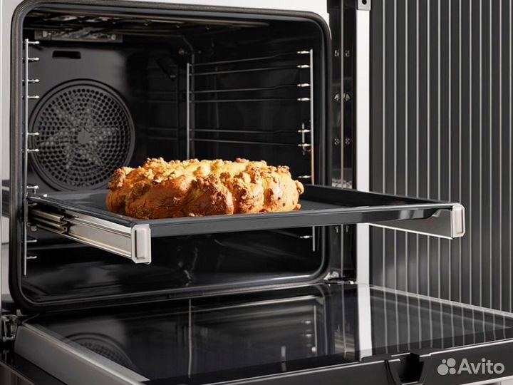 Miele Духовой шкаф компактный с свч H7240BM clst