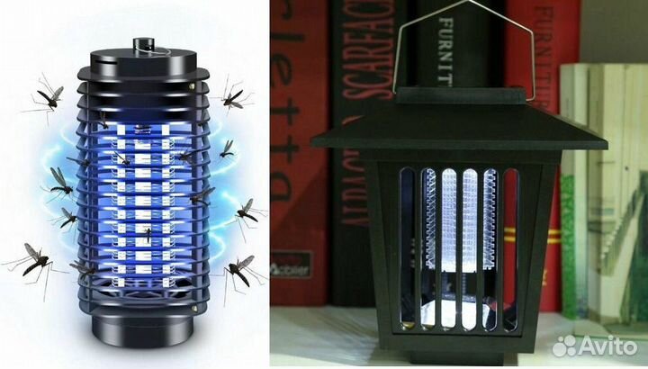Лампа ловушка комаров в патрон 27