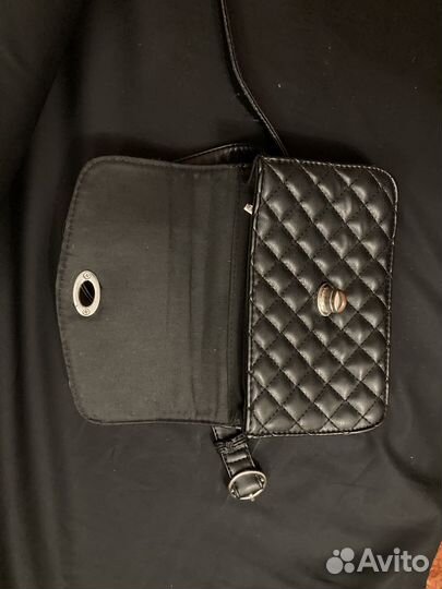 Сумка женская черная поясная новая