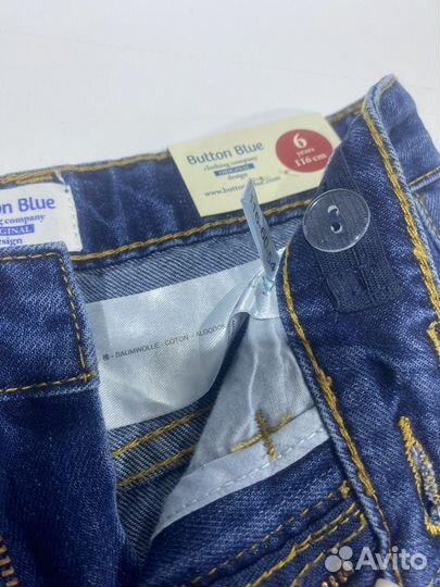Джинсы button blue для мальчика
