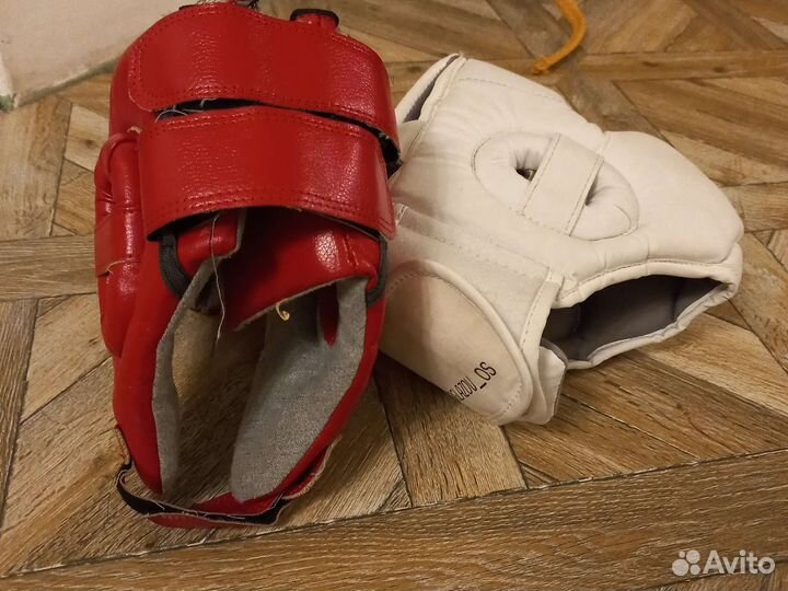 Детский шлем защитный для единоборств