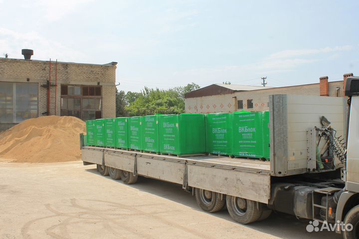 Газосиликатные блоки 625*250*200