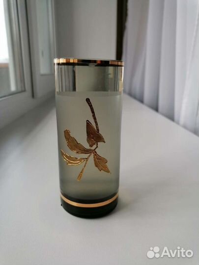 Набор для воды богемия позолота дымчатый