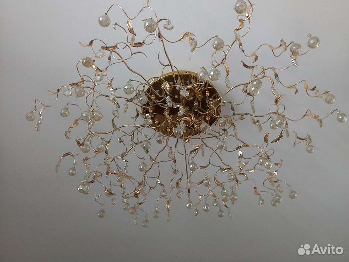 Люстра потолочная светодиодная бу