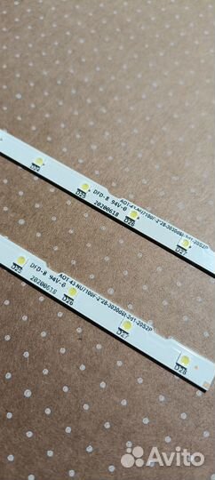 Подсветка для UE43N5500 UE43NU7100 AOT 43 NU7100F