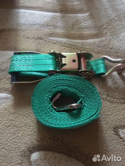 Ремень стяжной для крепления груза новый