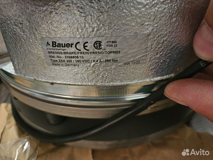 30692450 Тормоз ZSX300A9HN GS180V 250NM