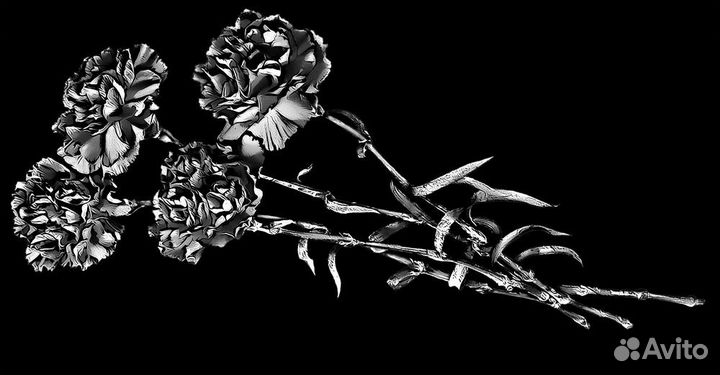 Оформление надмогильных плит (psd clip art)