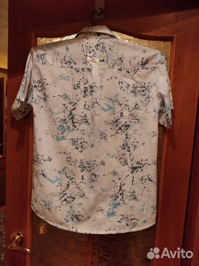 Рубашка мужская летняя с коротким рукавом