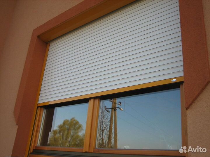 Рольставни для окон стальные