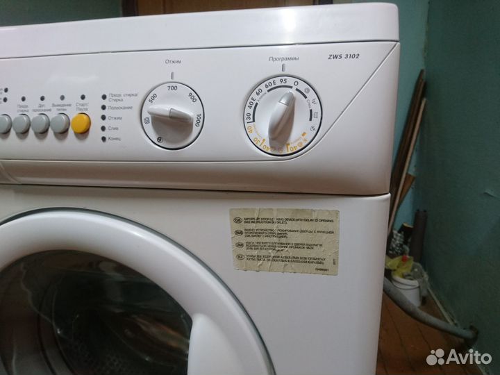 Стиральная машина zanussi 4,5кг