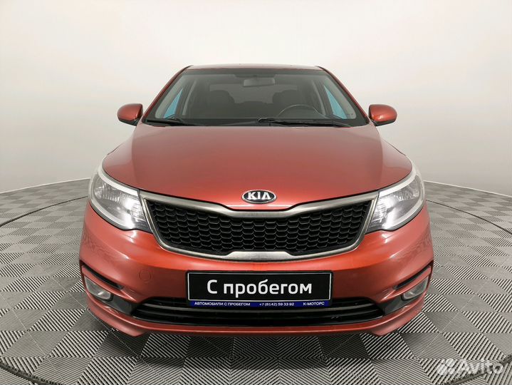 Kia Rio 1.6 МТ, 2015, 120 419 км