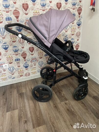 Коляска 2 в 1 riko basic aicon pastel