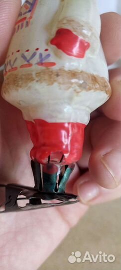 Елочные игрушки СССР на прищепке