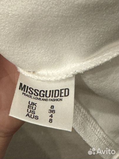 Платье missguided uk 8