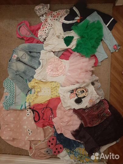 Вещи пакетом на девочку 2-3 года