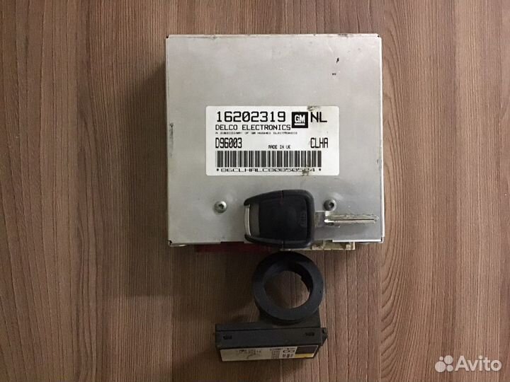 Эбу Opel Vectra B X16XE 16202319