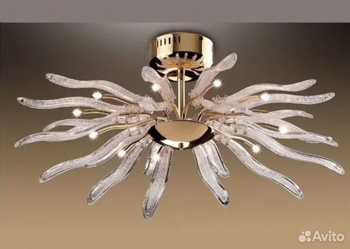Люстра потолочная Италия бу