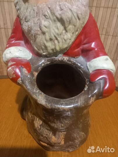 Санта клаус, дед мороз, керамика, гдр