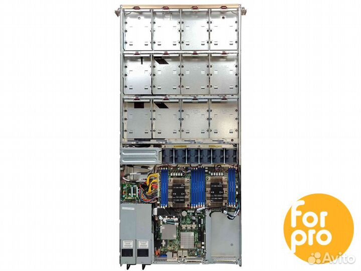 Сервер Supermicro 802TS 12LFF 2x8173mPlat 64GB