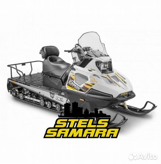 Снегоход Stels Ермак 600L двулыжный