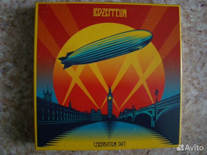Led zeppelin box, книжка 3 LP made in USA