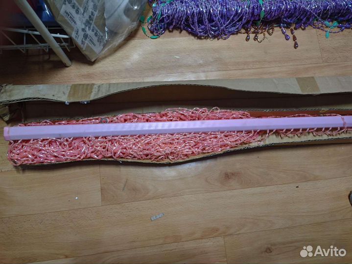 Декоративные шторки на дверь