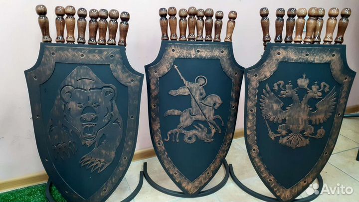 Шампурница - Щит подставка под шампуры